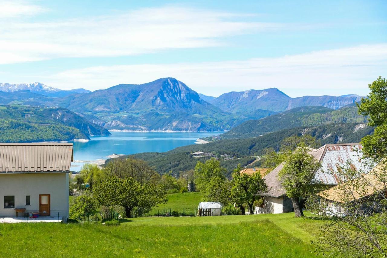 Studio Lumineux A 5 Minutes Du Lac De Serre Poncon Apartment Prunieres Exterior photo